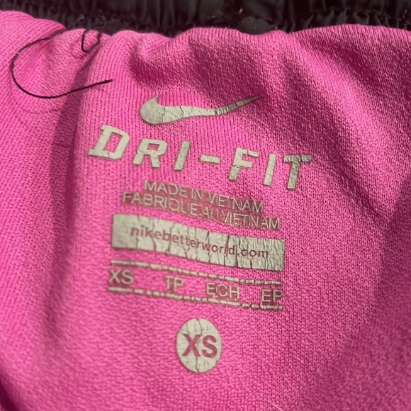 Nike Dri Fit Tempo Running Shorts Lot of 2 pair Elastic Waist Multicolor XS - Picture 6 of 7